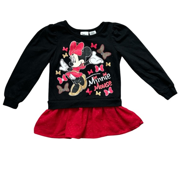 Disney Toddler Minnie Mouse Dress Shirt Size 3T - Picture 2 of 5